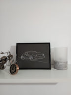 Tablou decorativ – Siluetă Masina
