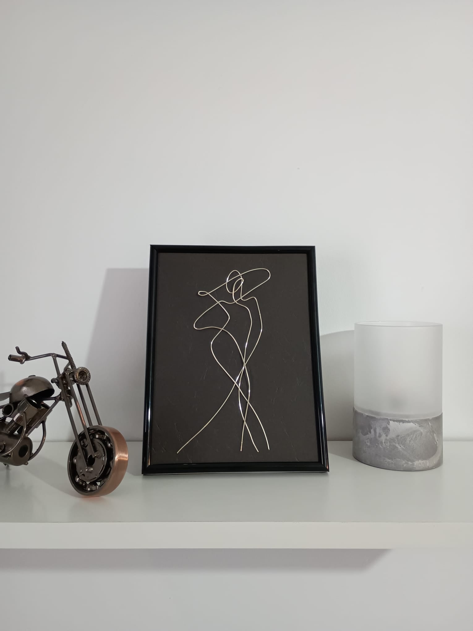 Tablou decorativ – Siluetă doamna eleganta