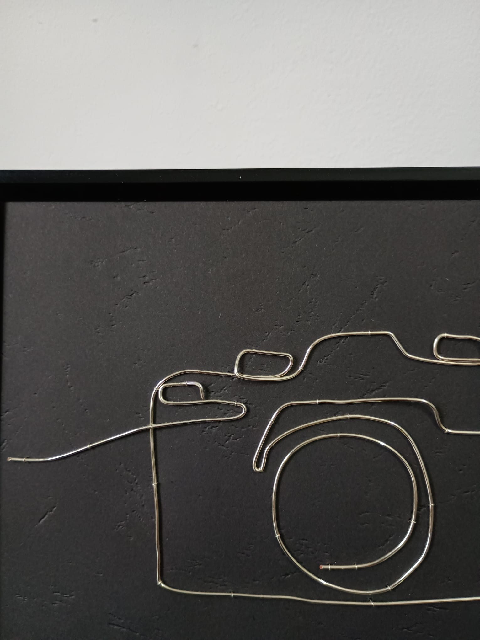 Tablou decorativ – Siluetă aparat foto