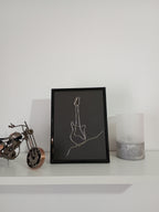 Tablou decorativ – Chitară electrică