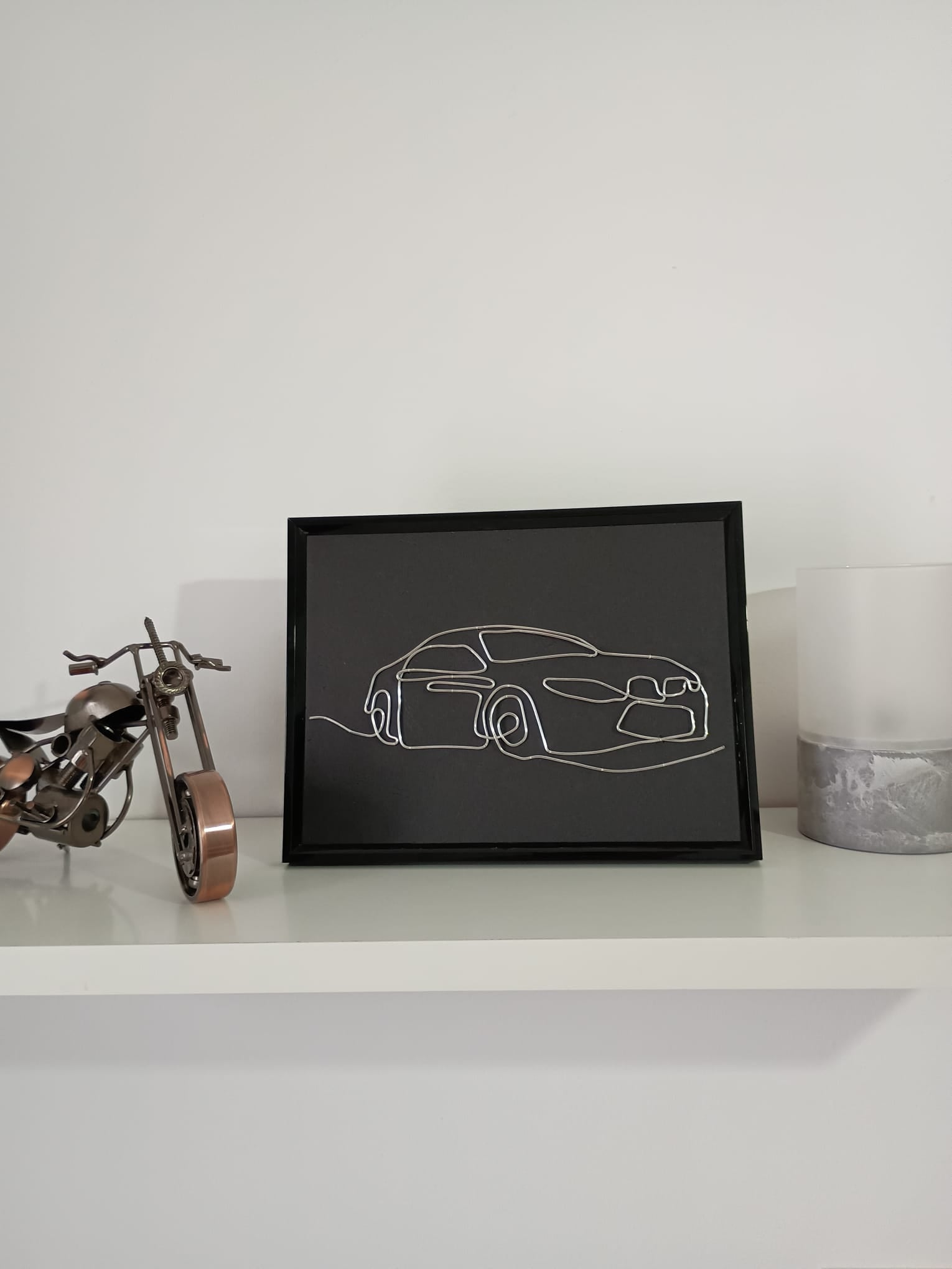 Tablou decorativ – Siluetă Masina