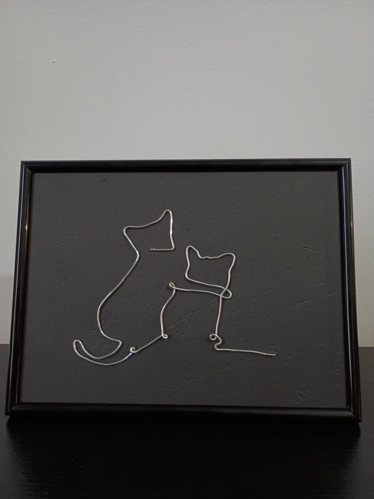 Tablou decorativ – Siluetă pisici