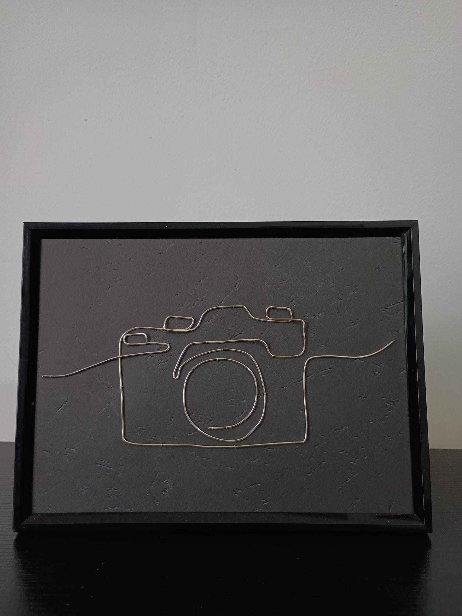 Tablou decorativ – Siluetă aparat foto